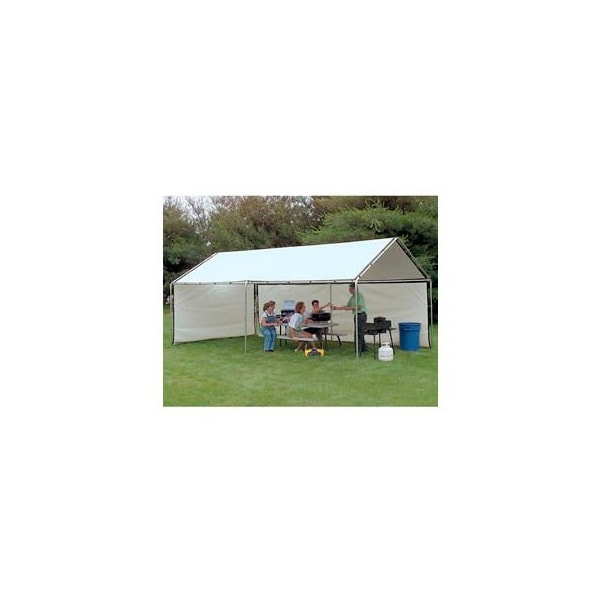 Clearspan WeatherShield Portable Green Canopy 8'W x 10'L 810PCN10 - main